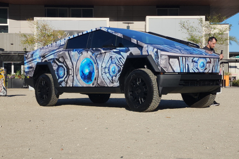 Custom-Designed-Transformer-Cybertruck